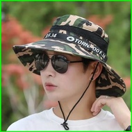 B4 Summer Outdoor Mountaineering Fishing Sun Hat Large Brim Sunshade Bucket Hat Camping Hiking Trave