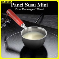 One Two Cups Mini Milk Pan Stainless Steel 410 Dual Drainage - HK1