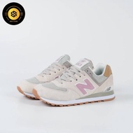 new balance 574 beige pink