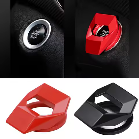 Car Engine Start Stop Button Cover For Hyundai Sonata ix35 Genesis Coupe KIA Forte Sportage K2 K5 Ka