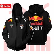 Hoodie F1 Red Bull Aston Martin Honda Racing Team Mens Big Size Short Sleeve Top Sweater Baju Sejuk 