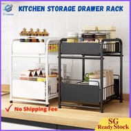 Kitchen Storage Drawer Rack Cabinet Organiser Desktop Tabletop Organizer