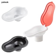 yuksok Construction Site Portable Toilet Urinal for Emergency Work 15.7x9.4x6.3 Inch Easy to Install