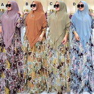 Jelita Syari Series by HK Dermawan || Set Gamis Syari Motif