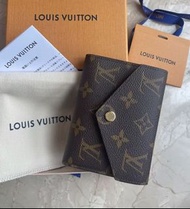 LV LOUIS VUITTON victorine Wallet Short Monogram 經典 老花 粒面牛皮 銀包 卡包 錢包 女款 棕色 送禮 禮物 | M62472 | 全新正牌正貨