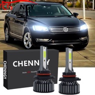 FOR VW Passat B7 2010-2014 - 2PC FGJDFR 6000K LED Headlamp HeadLight Light Bulbs 12-24V (1 Pair)
