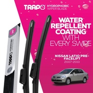 Trapo Hydrophobic Car Wiper Blade Nissan Latio Pre-Facelift (2007-2010) 1 Set