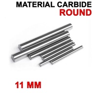 Material ROD 11 mm Carbide Round Tool 11mm Bahan Full Tungsten
