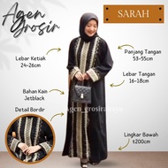 ABAYA BORDIR SARAH MURAH SUPPLIER ABAYA HITAM ABAYA SYARI ABAYA WANITA