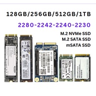 M.2 Sata & Nvme SSD 2280 2242 2230 Size 1TB 512GB 256GB 128GB