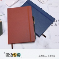 Student Notebook Horizontal Line Notebook Hard Surface Faux Leather a5 Notebook Diary Paperback PU N