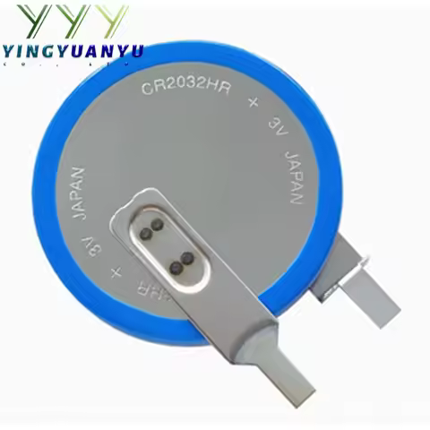 Original MaxeII 100% New 5-10Pcs/lot 3V CR2032HR Lithium Battery CR2032 Rechargeable Batteries