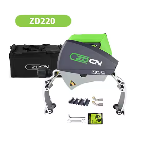 220V Electric Portable Iron Stainless Steel Pipe Cutting Machine Steel Tube Cutter 15-220MM Pipe Cut