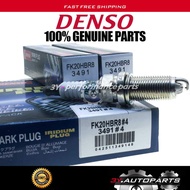 Genuine Denso FK20HBR8 3491 (@1pcs) 100,000KM Vellfire V6 3.5 (2009-22) -Spark Plug GGH20 GGH30 9091