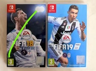 Nintendo Switch FIFA 18 & FIFA 19 遊戲