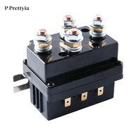 [P Prettyia] 12V 500A Winch Solenoid Relay Universal for 12000lbs Winch 4x4 Vehicles 4WD Replacement