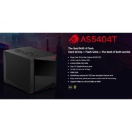NAS ASUSTOR AS5404T support 4 SATA HDD and 4 M.2 SSD, The Best NAS 4 Flash