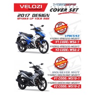 COVERSET YAMAHA Y15 V1 V2 STANDARD DESIGN 2017