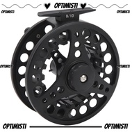 OPTIMISTI Fly Fishing Reel, Left Right Hand Retrieve 3 Bearings Casting Fly Reel, Durable 9/10 WT Zi