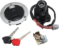 Ignition Switch Gas Cap Cover Seat Lock Key for Suzuki GSXR600 GSXR750 2006-2018,GSXR1000 2005-2018 