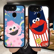 Q64 Elmo Cookie Monster soft Casing for OPPO A5 A1K A12E A12 A5S A7 F9 Pro A12s A11K F5 A3S F7