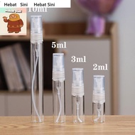 QSKstoreTools Glass Bottle Empty Cosmetics Bottle Sample Test Tube Thin Glass Vials 2ML 3ML 5ML 10ML
