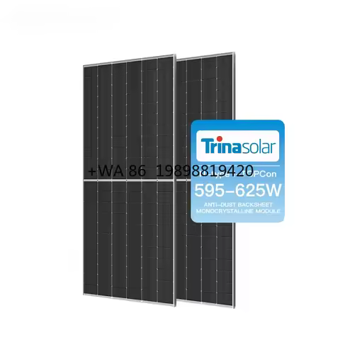 Best Trina .70 595-625W Panel Solar Monocrystalline 595W 600W 605W 610W 615W 620W 625W N-type Solar