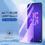 Huawei Nova 7i 5T 4e 3i Mate 30 Honor 20 pro 10 Lite P40 P30 Lite P20 Pro 9X Pro 8X Y9s Honor Play Anti Blue Ray Tempered Glass Screen Protector