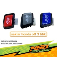 Honda 3-Point Off-Lmapu Turn Signal Switch Honda 3-Point Off-Light Switch Vietnam Model Suitable for
