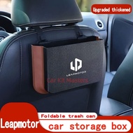 Leapmotor Car trash bin storage box car interior supplies foldable waterproof car storage For  B01 B