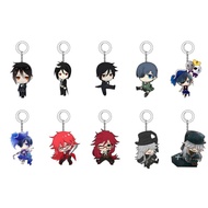 GANTUNGAN Kuroshitsuji Black Butler Keyring / Acrylic Keychain Anime Black Butler