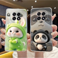 Fashion Fluffy Kitten Pattern Phone Case For Oppo F29 Popular Crystal TPU Clear Back Cover For Oppo 