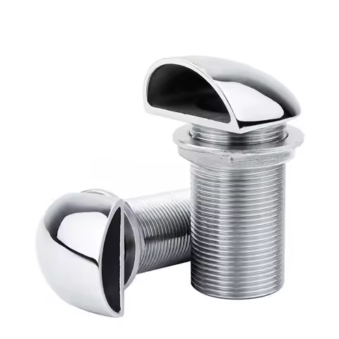 316 Stainless Steel Marine Boat Vent Cap Boat Yacht Deck Air Valve Tank Ventilation Cover 1/2in 3/4i