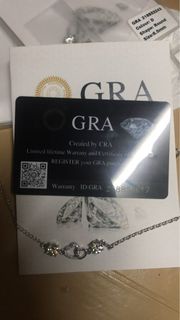 GRA 2克拉鑽石手鍊