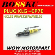 LC135 PLUG KLG  CP7E WAVE 125 PLUG KLG CP7E WAVE 110 PLUG KLG CP7E LC 135 SPARK PLUG WAVE 125 SPARK 