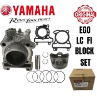 YAMAHA EGO LC FI CYLINDER BLOCK SET 100% ORIGINAL HLY BLOCK KIT SET PISTON EGO LC FUEL INJECTION [2B