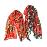 LM5D P4q MJ Printed Long Scarf Foreign Trade Scarf
