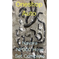 READY STOCK NISSAN NAVARA NP300RADIATOR HOSE  SET COMPLETE   .Suitable : NISSAN NAVARA  NP300 only