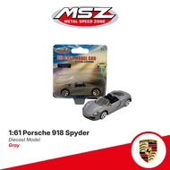 MSZ 1:61 Porsche 918 Spyder Diecast Model