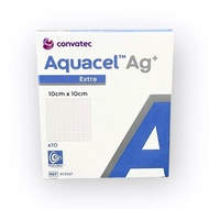 Aquacel Extra Ag+ Hydrofiber Dressing 10×10 | Aquacel Plus Extra Ag+