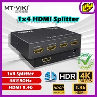 MT-VIKI HDMI Splitter 1x4 HDMI 4 PORT Splitter HDMI Splitter 1 in 4 out