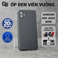 Samsung A04, A04s, A04e Dragoncase plain black case | SS galaxy flexible phone case protects Samsung
