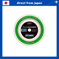 YONEX Badminton Strings BG66 Ultimax (0.65mm) BG66UM-1 Metallic White Roll 100m