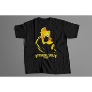 One Piece Germa 66 Sanji Vinsmoke Yellow Raid Suit Black Anime T-shirt