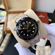 [Top Quality] OM Style Hippocampus Series Men's Watch Fully Automatic Mechanical Watch Men's 300 Met