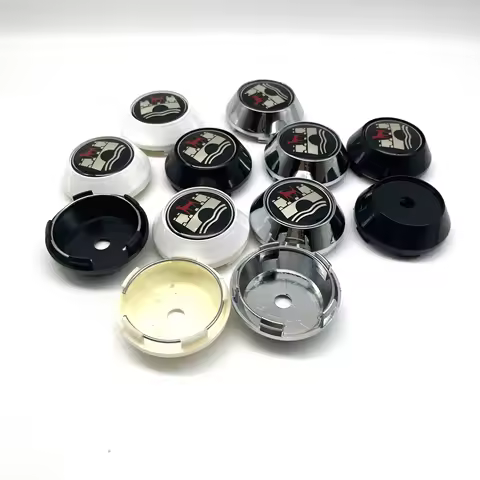 4pcs/Set 60mm 65mm 68mm 69mm 3D Wolfsburg Edition Emblem Badge Car Wheel Center Caps Wheel Hubcap Co