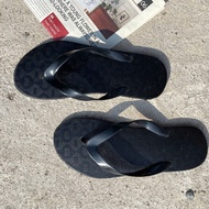 DDD9 black flip-flops for outdoor and indoor fashion for women in the summer