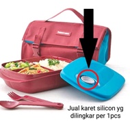 Tupperware Silicon Valve BYO | Byo Round Rubber Cap | Reheatable Div Lunch Box Valve | 1pcs