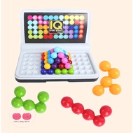 IQ 2D 3D Puzzle Logic Game Board Game Tetris Puzzle Solving Game Educational Smart Toy
