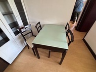實木餐桌椅組合